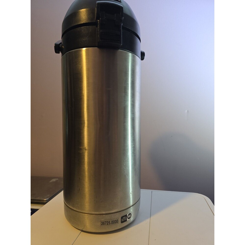 BUNN 1 Gallon (3.8L) Lever Action Airpot Stainless Steel 36725.0000